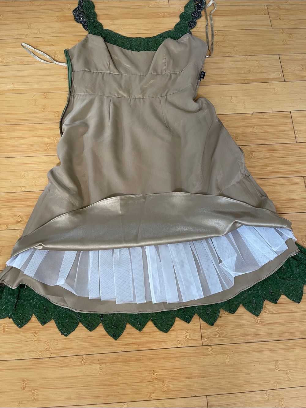 Women Adrianna Papell Evening Midi Dress Beautiful Sequined Size 4 Sleeveless - Picture 8 of 13